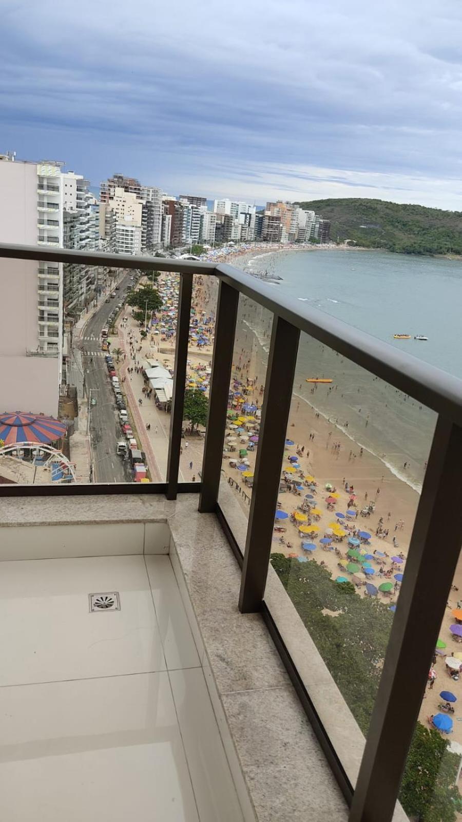 Malaga1201 Cobertura De Frente Para Praia Do Morro Guarapari Em Frente O Quiosque 19 מראה חיצוני תמונה